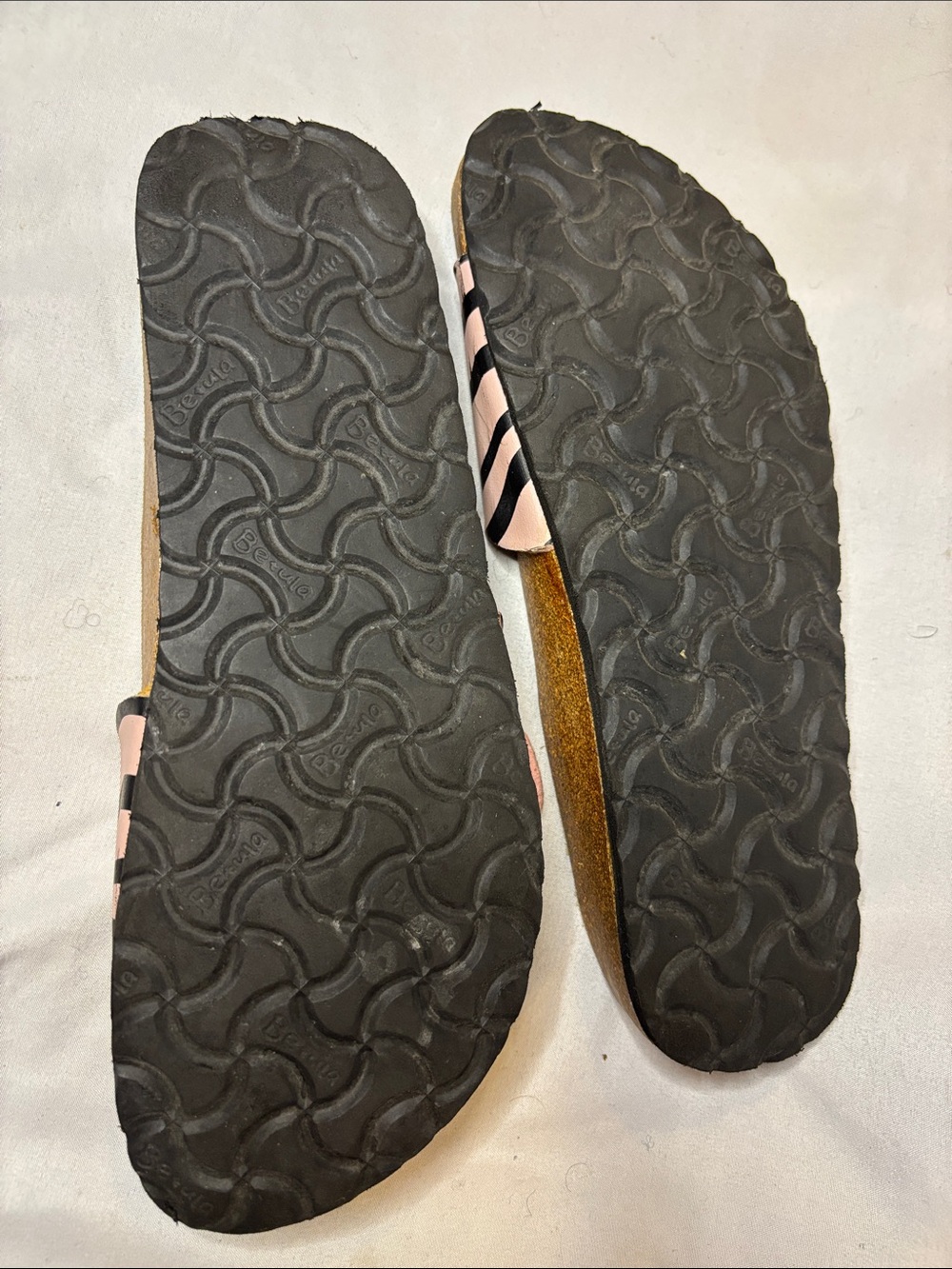 Betula by Birkenstock Sandals in Pink Zebra Size 8 - Picture 8 of 8